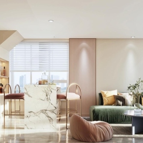 现代单身公寓3D模型下载